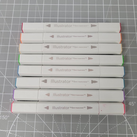 Spectrum Noir Other - Spectrum Noir Illustrator Markers Lot 8 Multicolor Dual Tip Alcohol